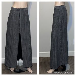 Sea New York Long Zip Front Skirt 6